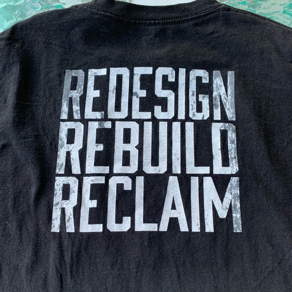 WWE Seth Rollins T-Shirt Redesign Reclaim Rebuild - Picture 6 of 10